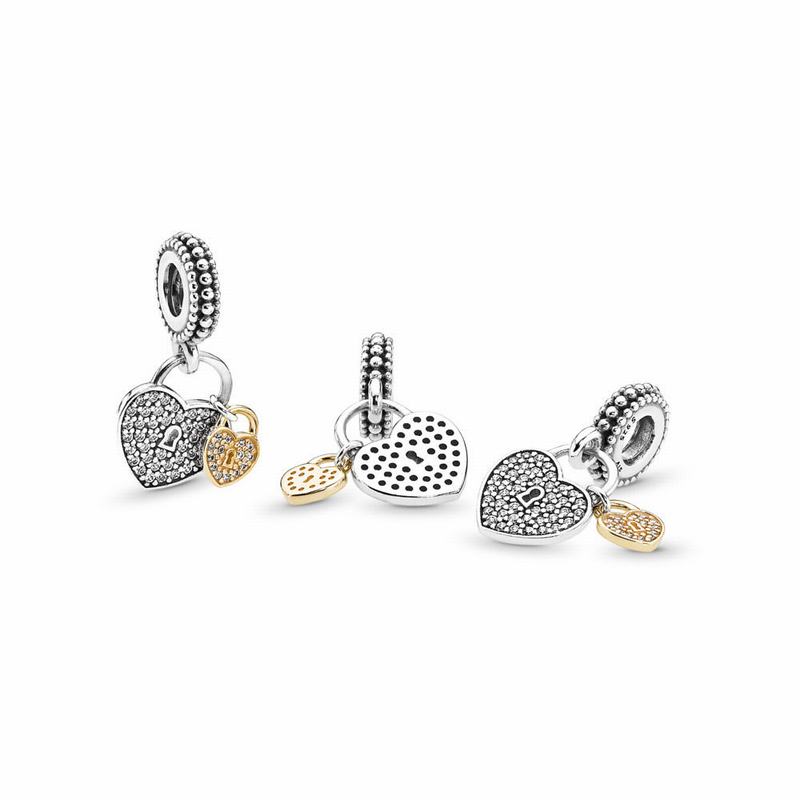 Pandora Love Locks Dangle Charm Egypt GS3870219